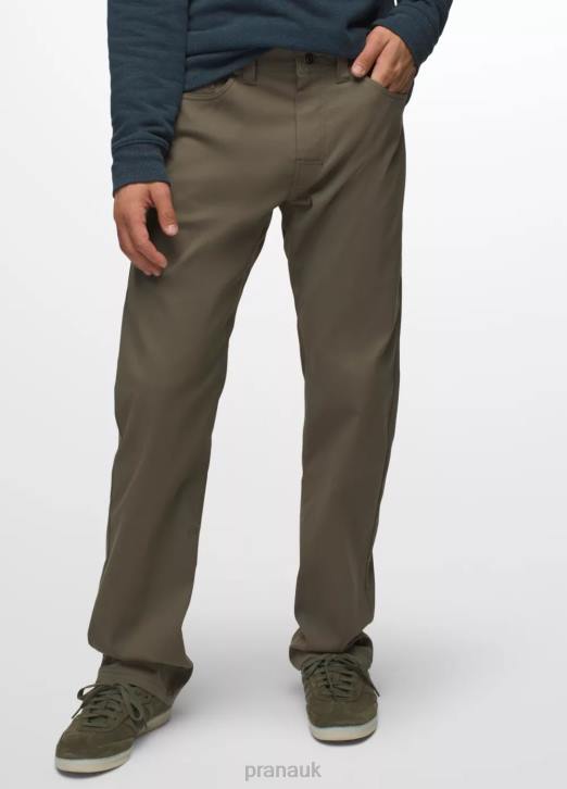 prAna Men Brion Pant 604H918 Bottoms Slate Green