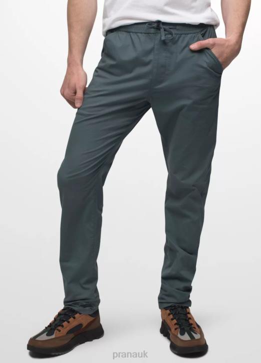 prAna Men Double Peak E-Waist Pant 604H999 Bottoms Grey Blue