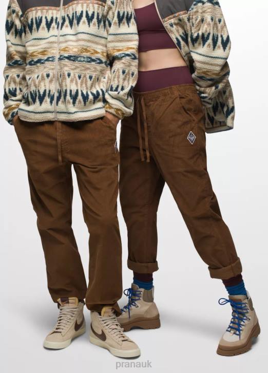 prAna Men Heritage Cord Pant 604H293 Bottoms Sepia