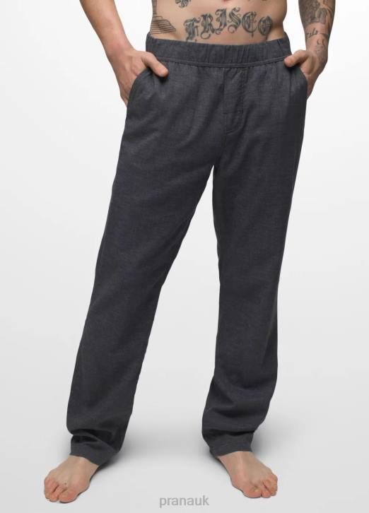 prAna Men Vaha E-Waist Pant 604H1005 Bottoms Black Weave