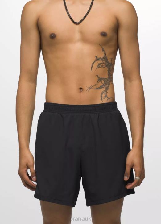 prAna Men Peak To Pavement Short 604H1011 Bottoms Black