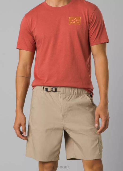 prAna Men Stretch Zion E-Waist Short II 604H1053 Bottoms Sandbar