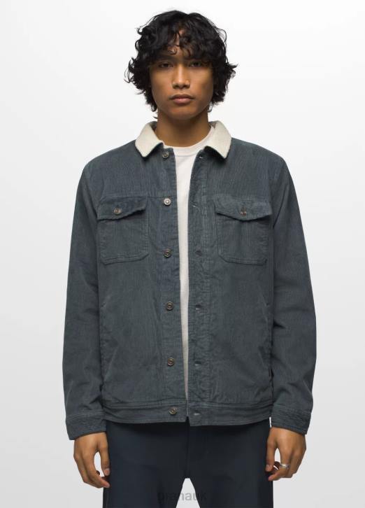 prAna Men Ashland Cord Jacket 604H1068 Clothing Weathered Blue