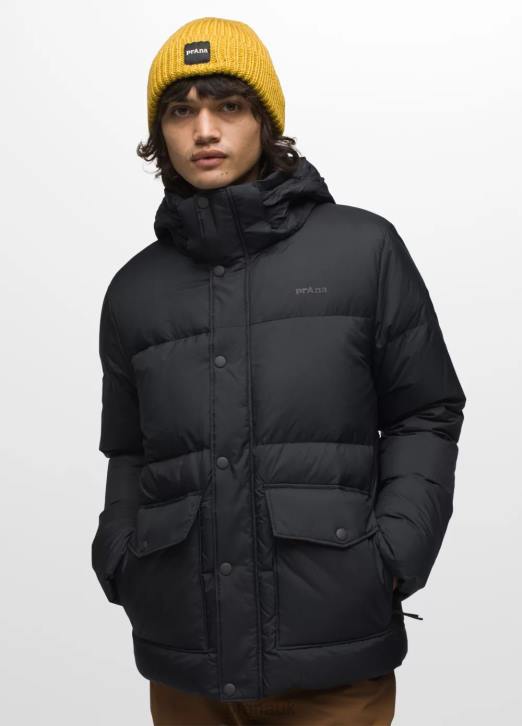 prAna Men Timber Trail Jacket 604H1080 Clothing Black