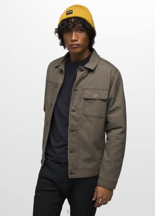 prAna Men Trembly Jacket 604H1072 Clothing Slate Green
