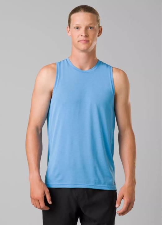 prAna Men Mission Trails Tank 604H802 Clothing Clear Sky