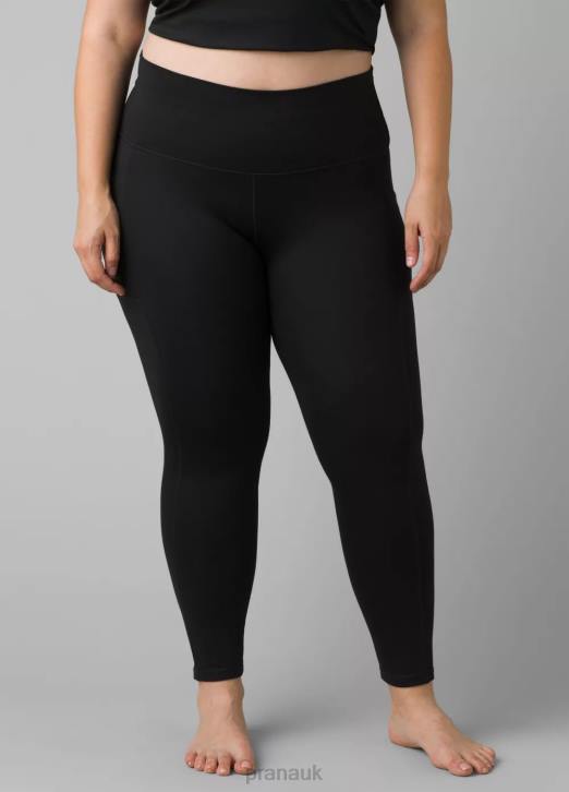 prAna Women Becksa 7/8 Legging Plus 604H531 Bottoms Solid Black