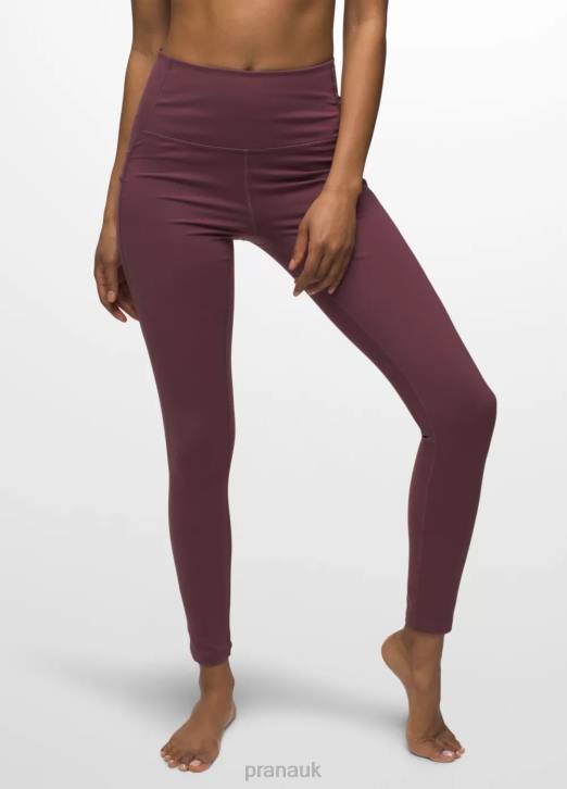 prAna Women Chakara Pocket Legging 604H405 Bottoms Mulberry