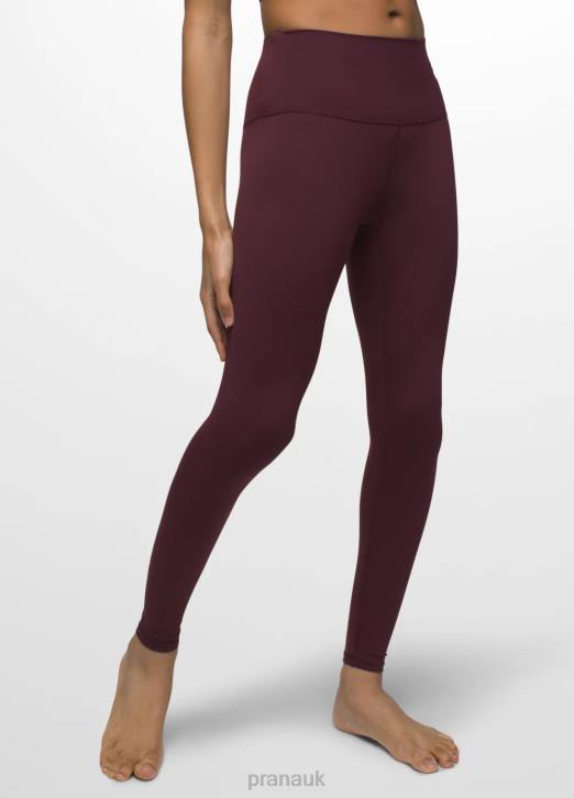 prAna Women Luxara 7/8 Legging 604H408 Bottoms Mulberry