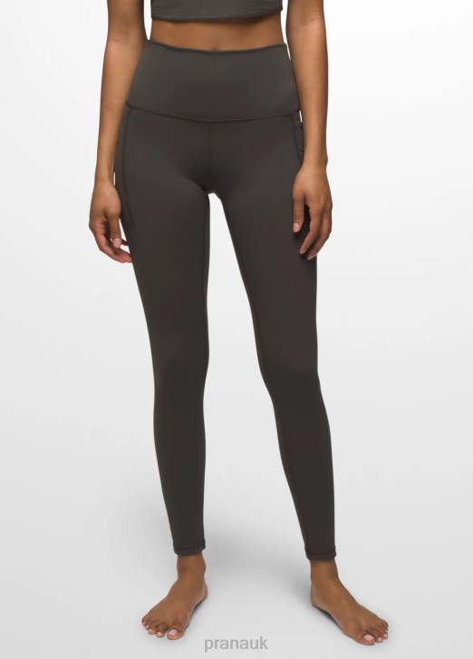 prAna Women Luxara Pocket Legging 604H323 Bottoms Dark Iron