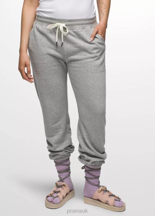 prAna Women Cozy Up Pant 604H402 Bottoms Heather Grey