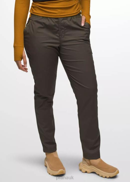 prAna Women Double Peak All-Around Pant 604H442 Bottoms Black Olive Block