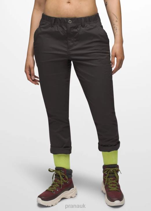 prAna Women Double Peak Pant 604H434 Bottoms Charcoal