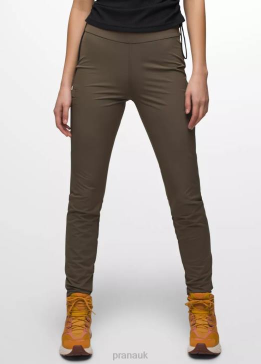 prAna Women Halle AT Skinny Pant 604H333 Bottoms Slate Green