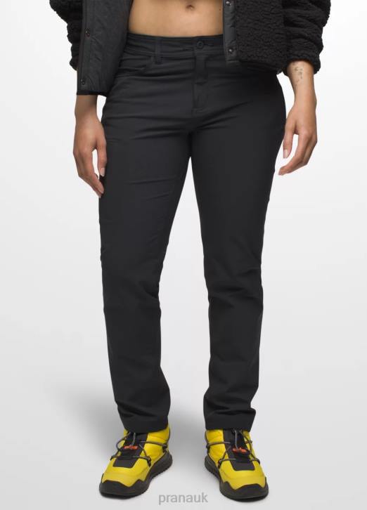 prAna Women Halle AT Straight Pant 604H377 Bottoms Black