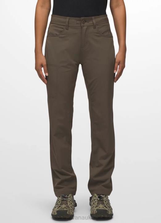 prAna Women Halle AT Straight Pant 604H378 Bottoms Slate Green