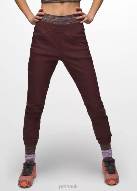 prAna Women Halle E-Waist Jogger II 604H373 Bottoms Cacao