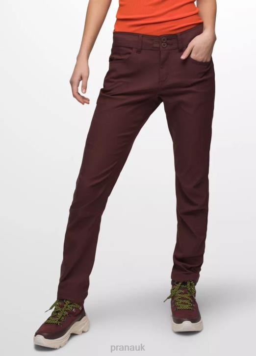 prAna Women Halle Straight Pant II 604H352 Bottoms Cacao