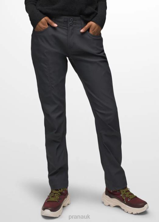 prAna Women Halle Straight Pant II 604H354 Bottoms Coal