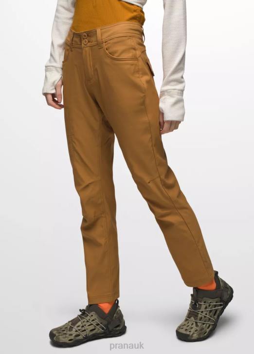 prAna Women Halle Straight Pant II 604H360 Bottoms Earthbound