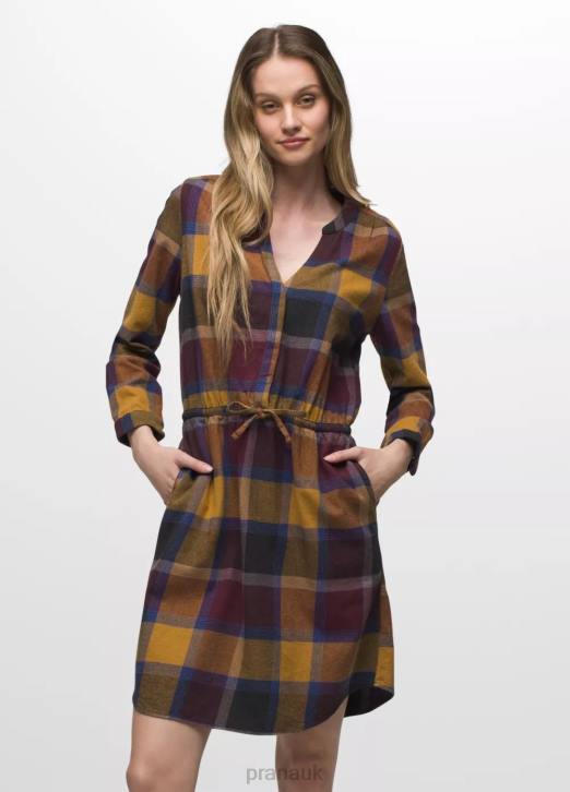 prAna Women Loop To Pines Dress 604H543 Clothing Mulberry