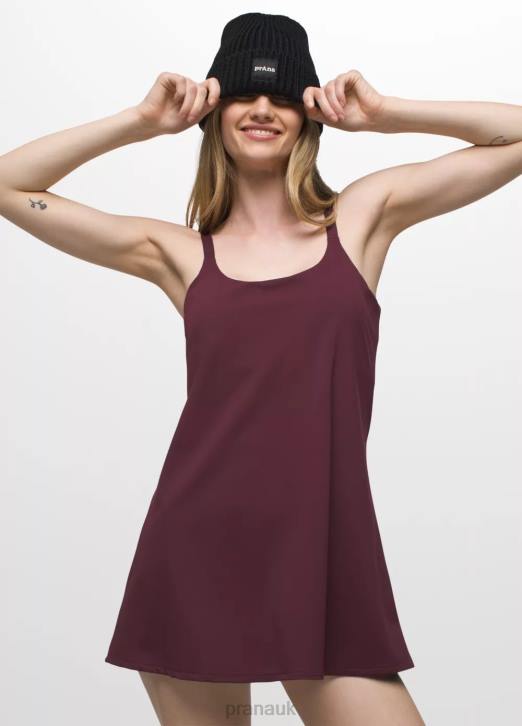 prAna Women Luxara Dress 604H549 Clothing Mulberry
