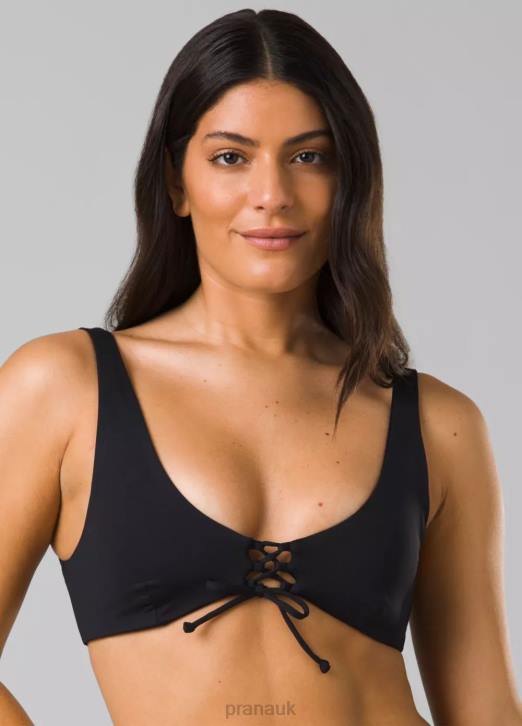 prAna Women Ruby Beach Top 604H616 Swim Black