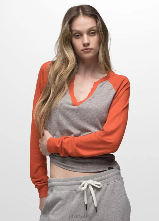 prAna Women Cozy Up Sweet Breeze Top 604H5 Clothing Fireside Block