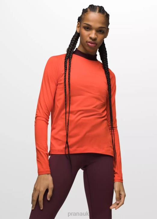 prAna Women Alpenglow Long Sleeve 604H180 Clothing Fireside