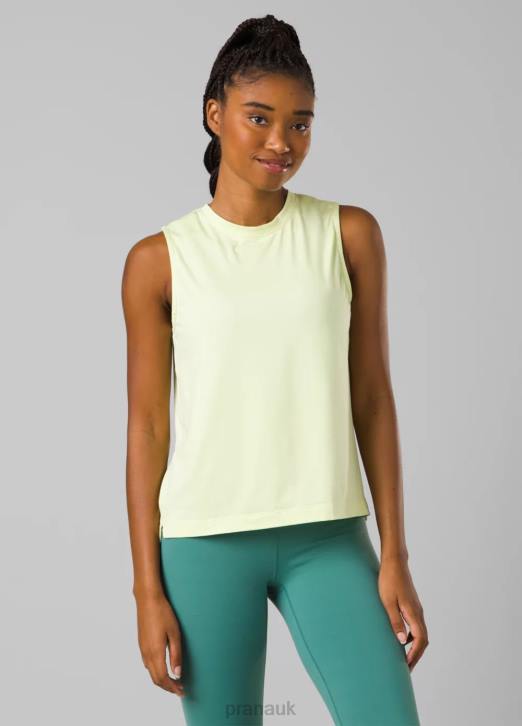 prAna Women Alpenglow Tank 604H159 Clothing Lime Squeeze