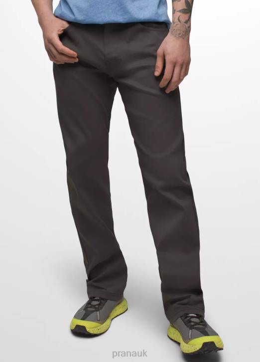 prAna Men Brion Pant 604H917 Bottoms Dark Iron
