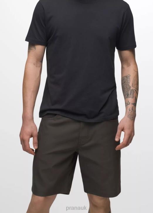 prAna Men Brion Short II 604H901 Bottoms Dark Iron