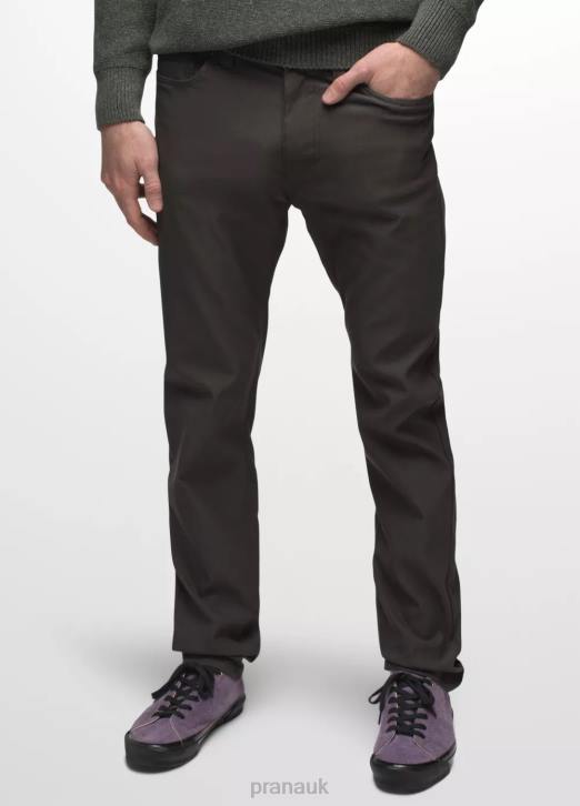 prAna Men Brion Slim Pant II 604H951 Bottoms Dark Iron