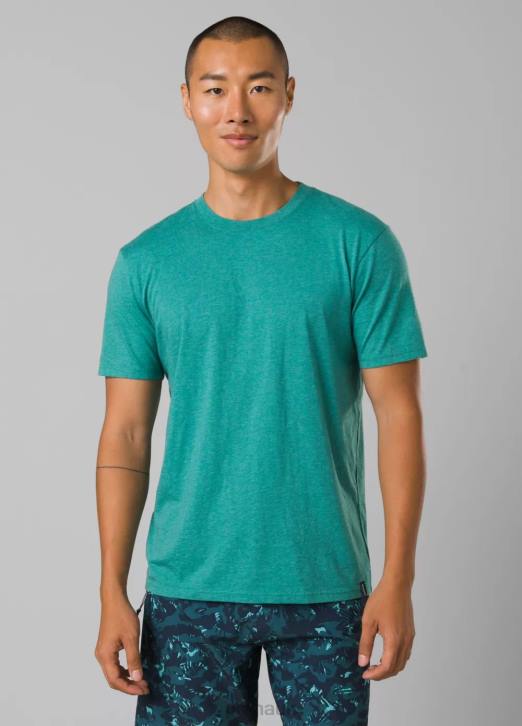 prAna Men Crew T-Shirt Tall 604H891 Clothing Cove Heather