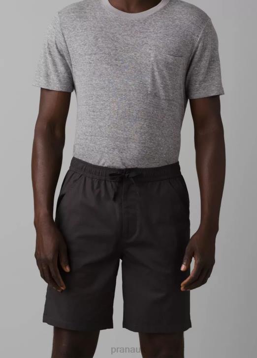 prAna Men Double Peak E-Waist Short 604H1058 Bottoms Charcoal