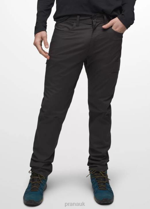 prAna Men Double Peak Pant 604H988 Bottoms Charcoal