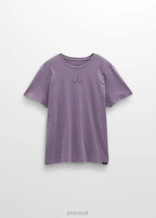 prAna Men Heritage Graphic Short Sleeve Tee 604H87 Clothing Amethyst