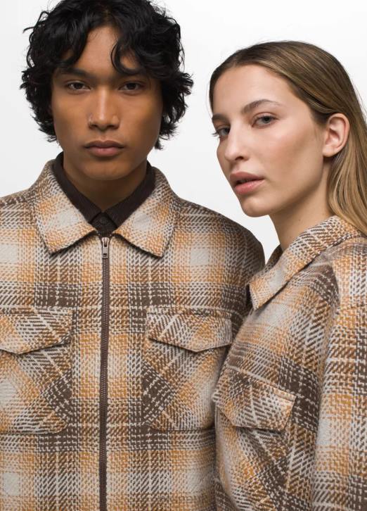 prAna Men Heritage Zip Flannel 604H113 Clothing Shire