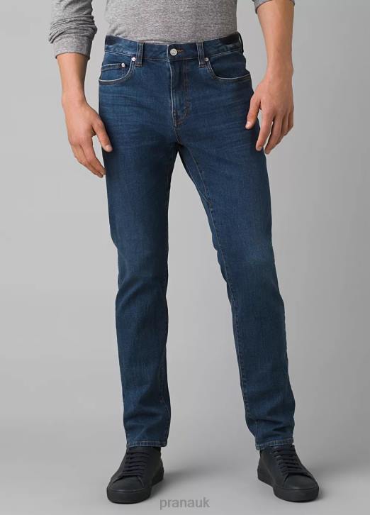 prAna Men Hillgard Slim Jean 604H1047 Bottoms Medium Ozone Wash