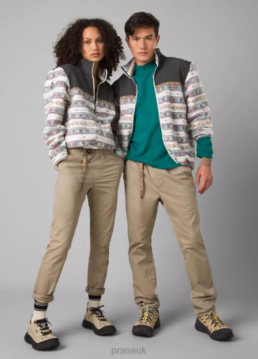 prAna Men Hurricane FZ Fleece 604H100 Clothing Canvas