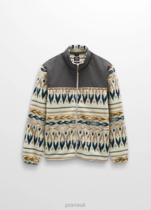 prAna Men Hurricane FZ Fleece 604H98 Clothing Sandbar Geo