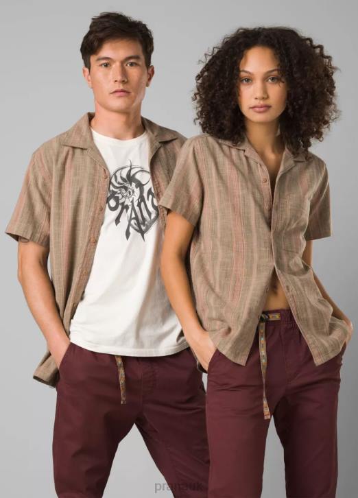 prAna Men Mantra Heritage Shirt 604H253 Clothing Sandbar