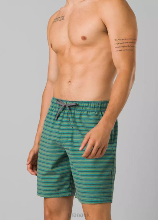 prAna Men Metric E-Waist Short 604H1027 Swim Cove Stripe