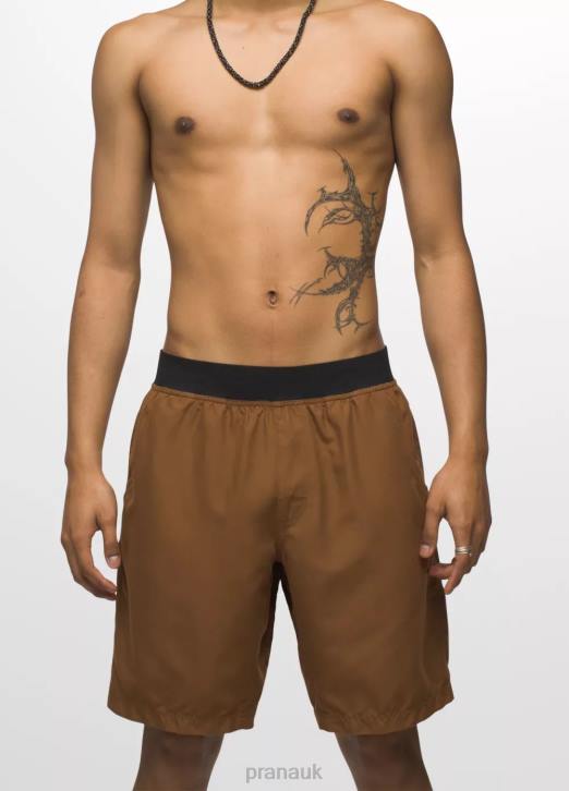 prAna Men Mojo Short 604H1015 Bottoms Sepia