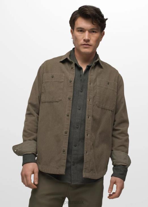 prAna Men Ridgecrest Long Sleeve 604H858 Clothing Slate Green