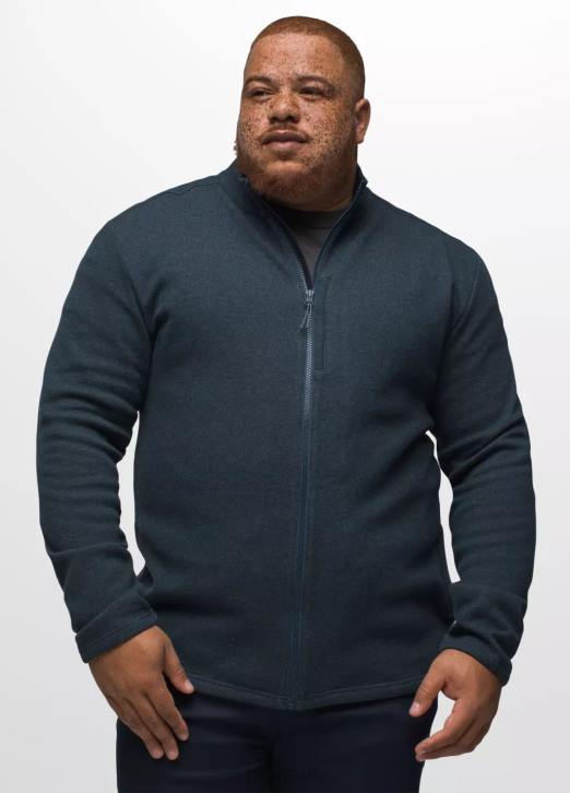 prAna Men Route Tracker Sweater Jacket 604H848 Clothing Nautical Heather