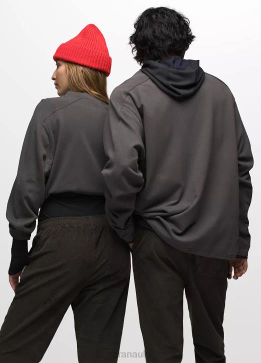 prAna Men Snakebite Sweatshirt 604H173 Clothing Dark Iron