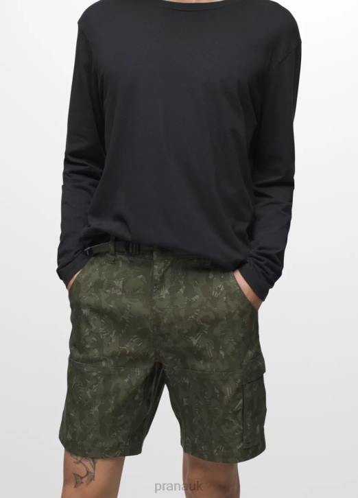 prAna Men Stretch Zion Short II 604H938 Bottoms Evergreen Camo