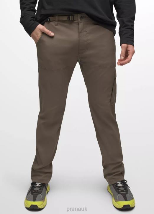 prAna Men Stretch Zion Straight Pant 604H941 Bottoms Mud