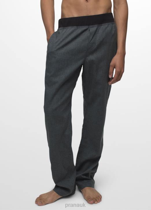 prAna Men Vaha Straight Pant 604H991 Bottoms Grey Blue